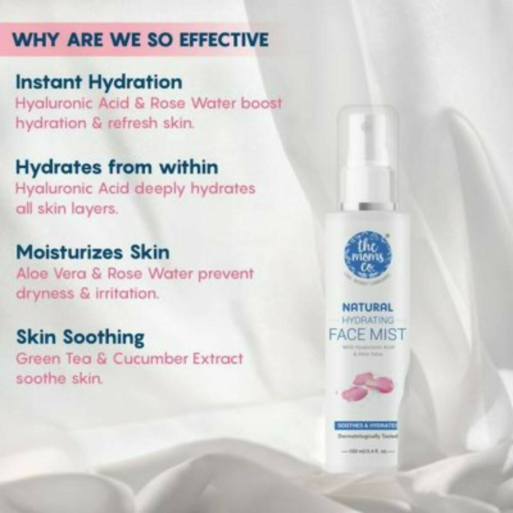 The Moms Co Natural Hydrating Face Mist | Grocsy