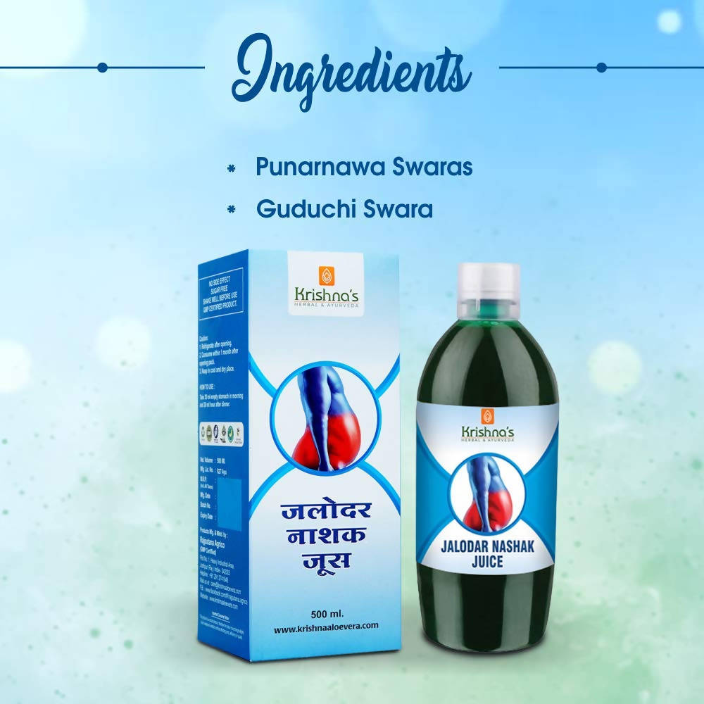 Krishna's Herbal & Ayurveda Jalodar Nashak Juice | Grocsy