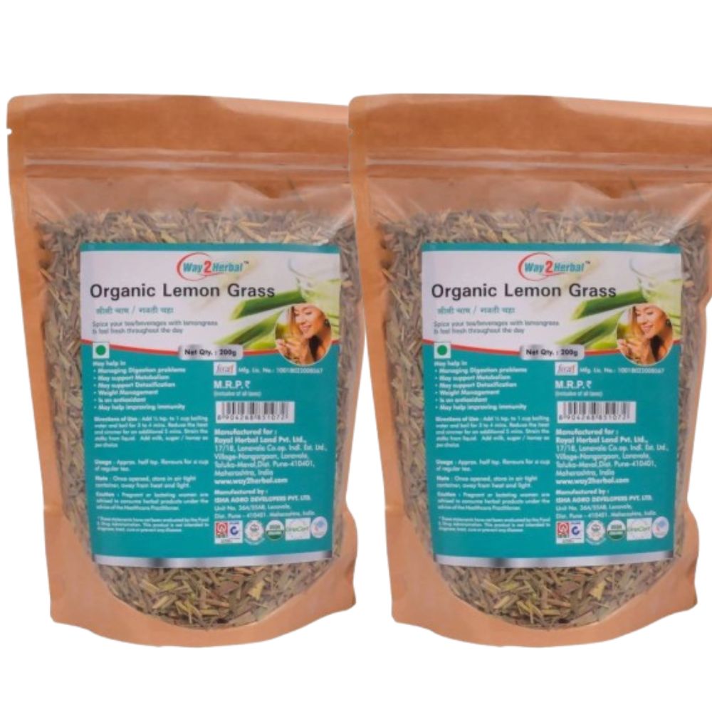 Way2herbal Organic Lemon Grass | Grocsy