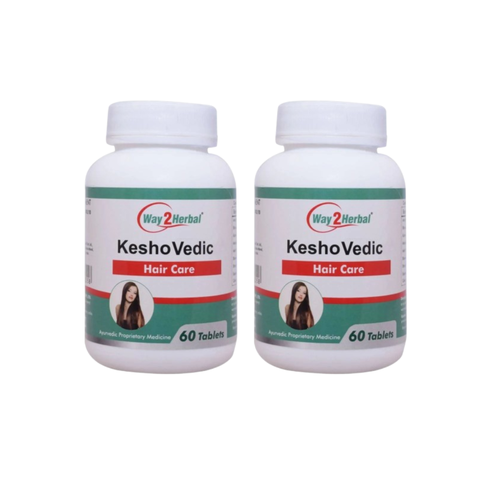 Way2herbal Kesho Vedic Hair Care Tablets | Grocsy