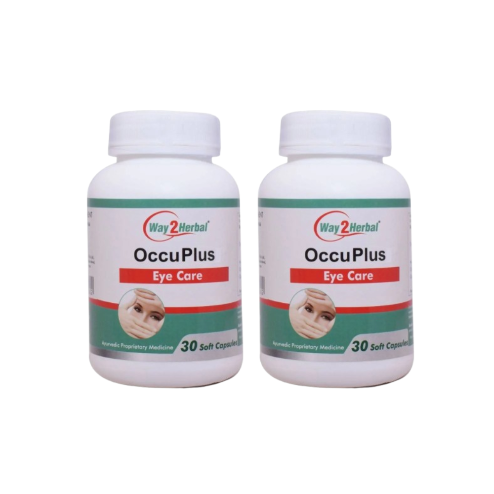 Way2herbal Occu Plus Eye Care Capsules | Grocsy