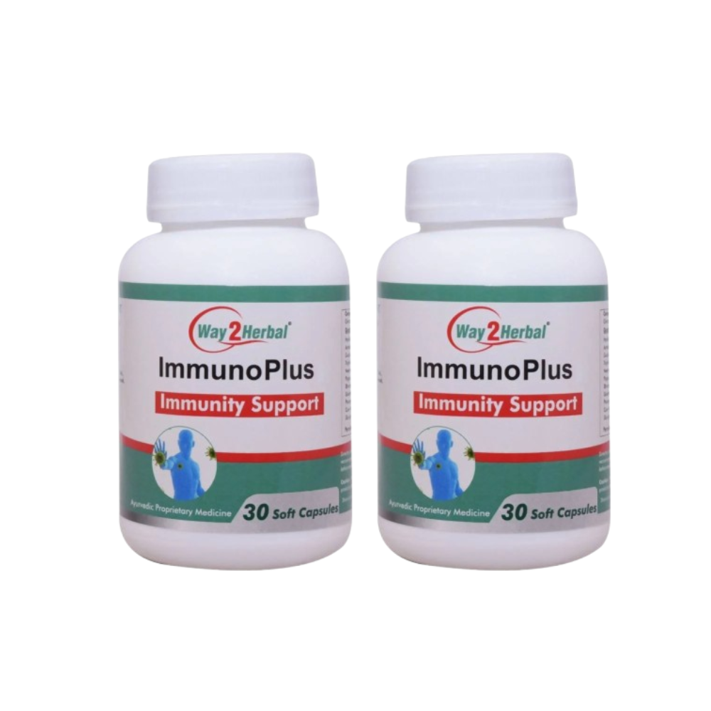 Way2herbal Immuno Plus Capsules | Grocsy