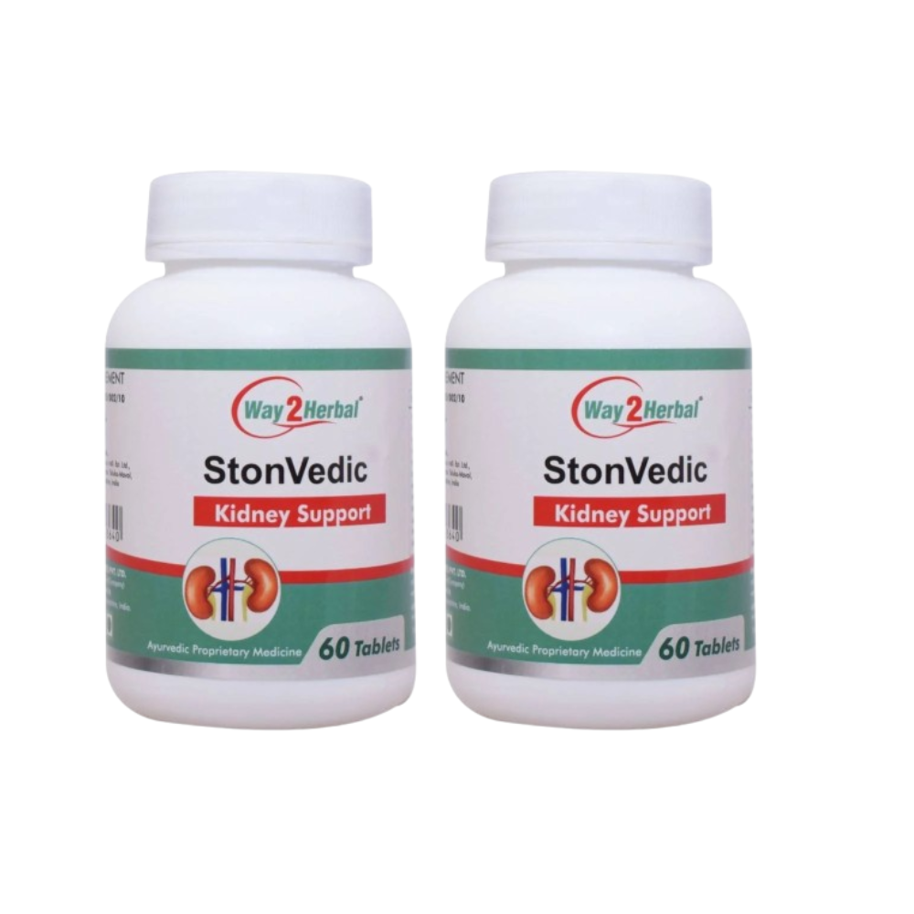 Way2herbal Stonvedic Kidney Support Tablets | Grocsy