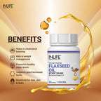 Inlife Flaxseed Oil Atasi Tailam Capsules | Grocsy