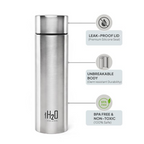 Cello H2O Stainless Steel Water Bottle | Grocsy