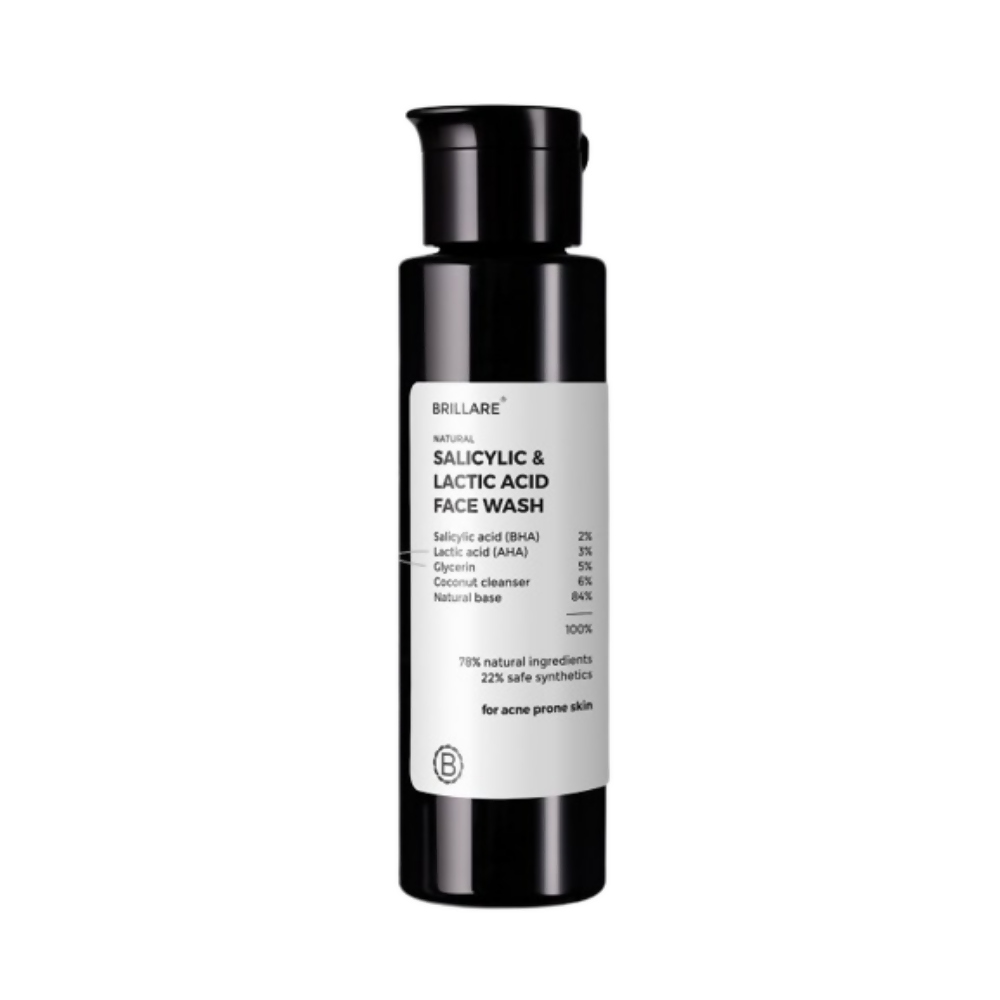 Brillare Oil Control & Acne Care Deep Cleansing 2% Salicylic Acid Face Wash | Grocsy