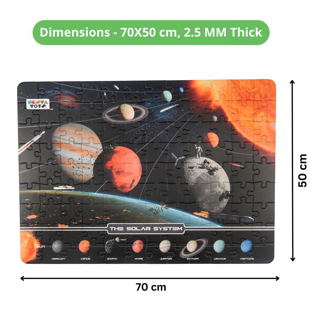 Nesta Toys Solar System Floor Puzzle , Space Jigsaw Puzzle for Kids, Educational Toys (6+ Years) | Grocsy