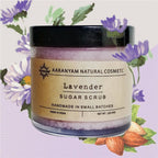 Aaranyam Lavender Sugar Scrub For Face & Body | Grocsy