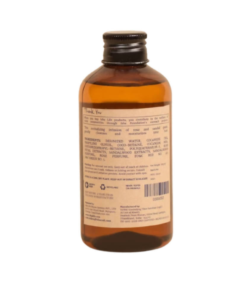 Isha Life Rose & Sandal Herbal Shampoo | Grocsy