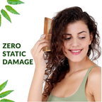 Bronson Professional Kacchi Neem Handmade Wooden Comb | Grocsy