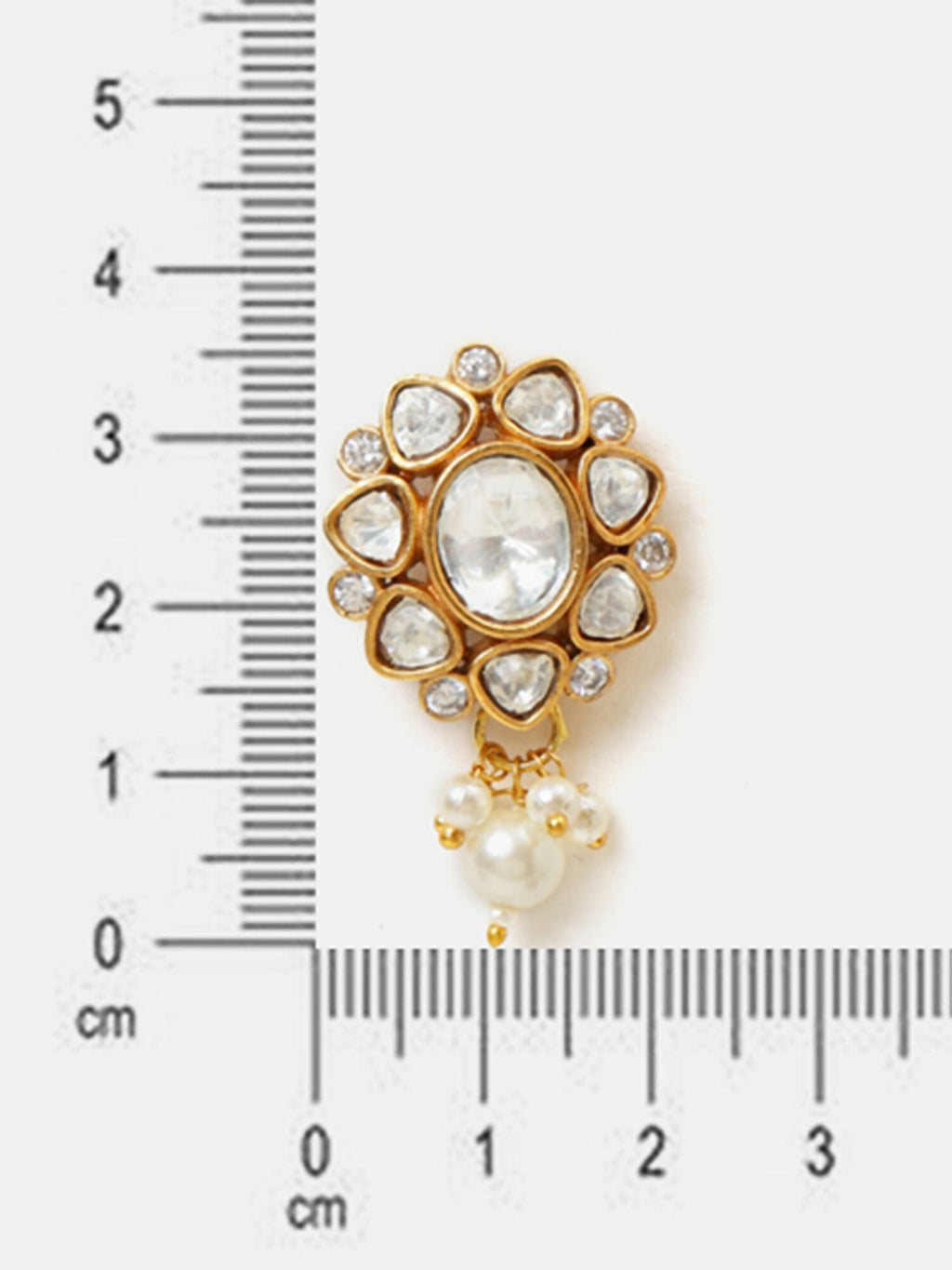 Ruby Raang Ivory Studs Earring | Grocsy