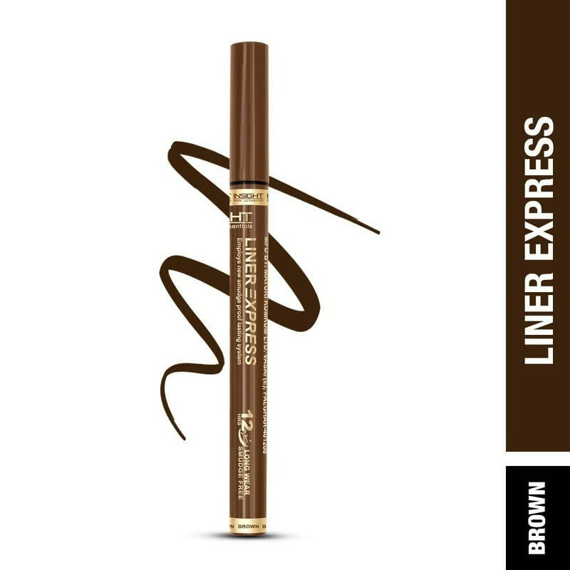Insight Cosmetics Liner Express Eye Pen Smudge Proof Eye Makeup Brown | Grocsy