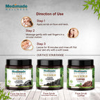 Medimade Wellness Activated Charcoal Face Gel Scrub | Grocsy