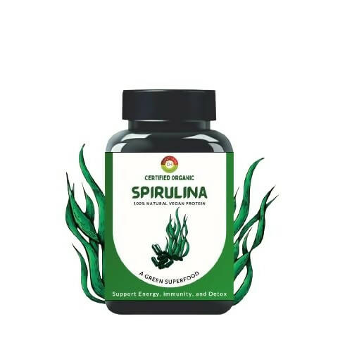 Cordy Herb Spirulina Vegan Capsules | Grocsy