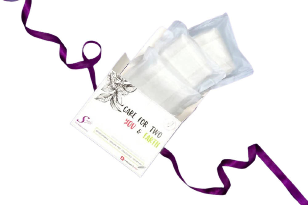 Saathi Overnight Banana Fiber Sanitary Napkins | Grocsy