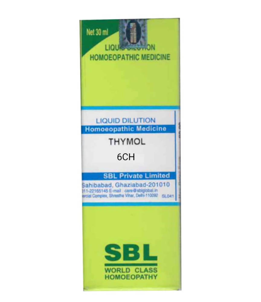 SBL Homeopathy Thymol Dilution | Grocsy
