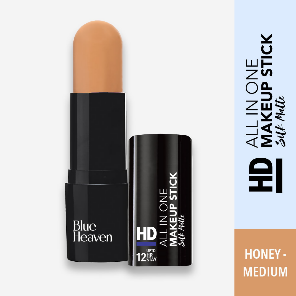 Blue Heaven HD All In One Make Up Stick - Honey Medium | Grocsy