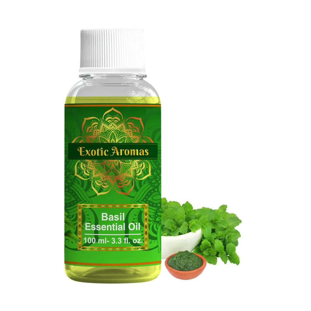 Exotic Aromas Basil Essential Oil | Grocsy