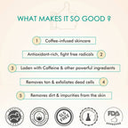 mCaffeine Coffee De-Tan Kit - Remove Tan & Dead Skin | Grocsy