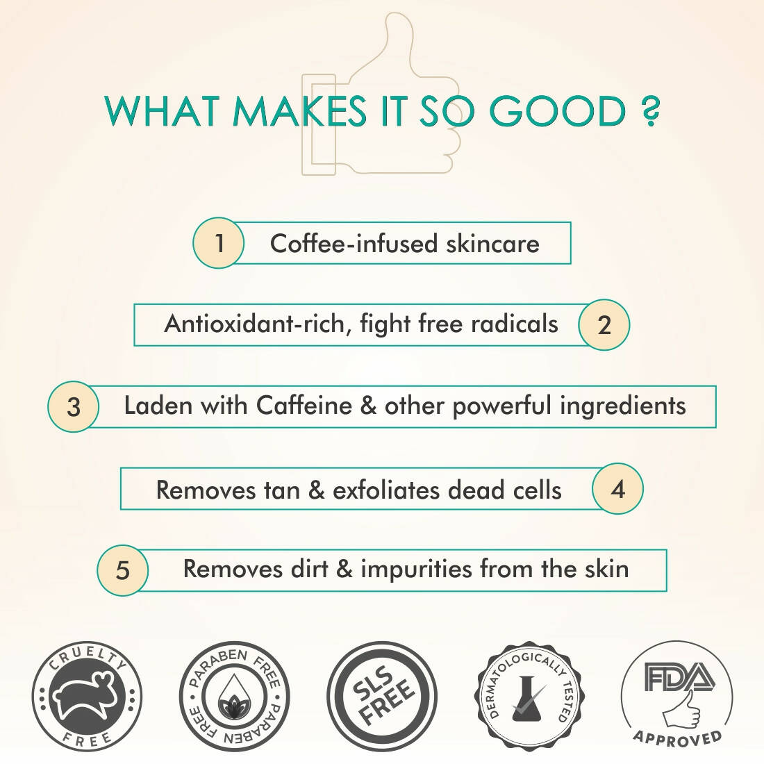 mCaffeine Coffee De-Tan Kit - Remove Tan & Dead Skin | Grocsy