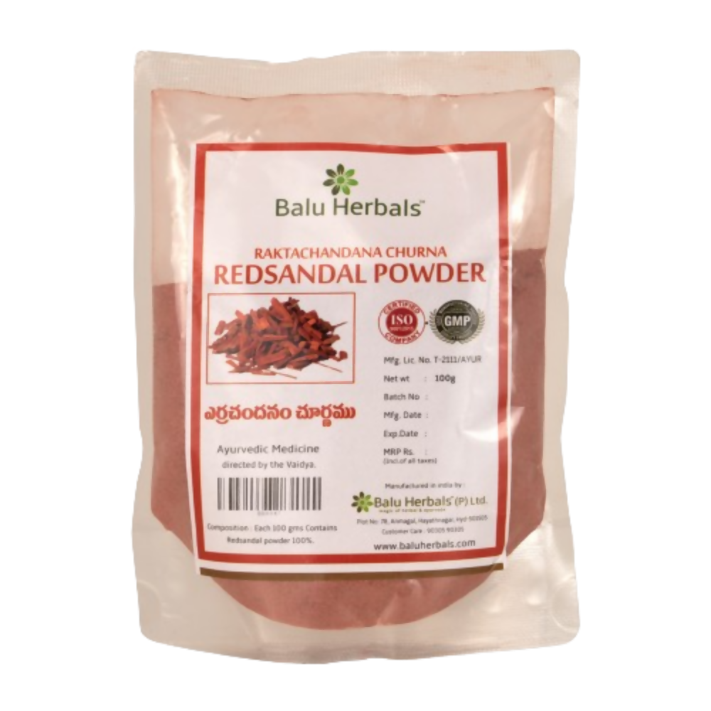 Balu Herbals Red Sandal Powder | Grocsy