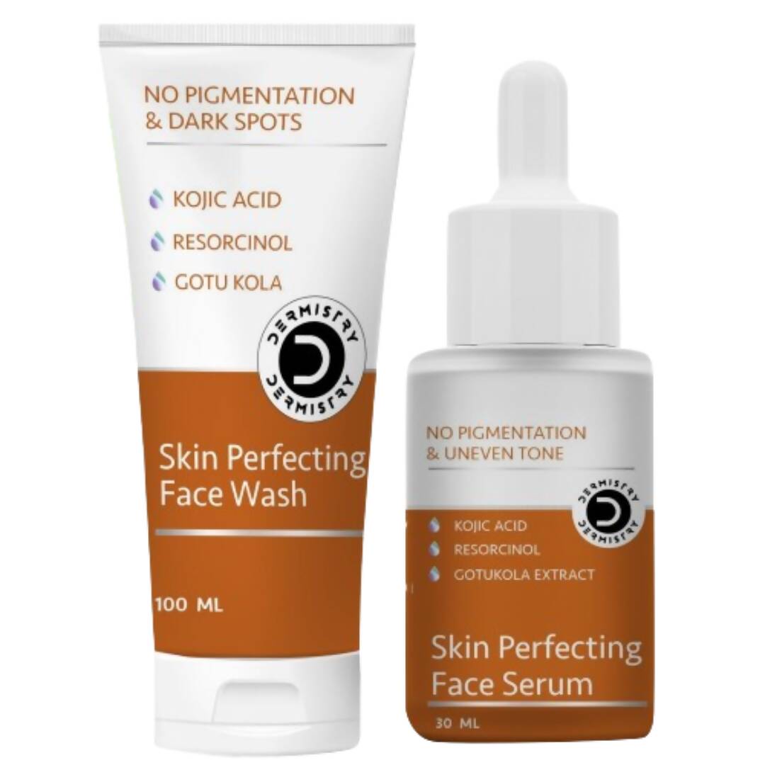 Dermistry Skin Perfecting Face Wash & Skin Perfecting Face Serum | Grocsy
