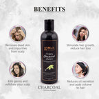 Globus Naturals Charcoal Shampoo | Grocsy