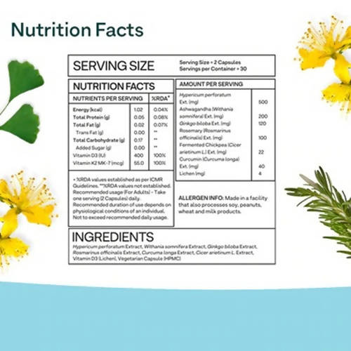 OZiva Plant Based Bettr.D3K2+ Capsules | Grocsy