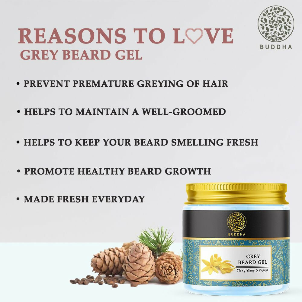 Buddha Natural Anti Grey Beard Gel | Grocsy