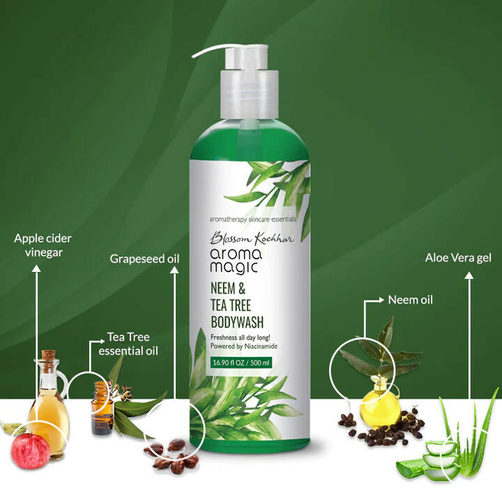 Blossom Kochhar Aroma Magic Neem & Tea Tree Body Wash | Grocsy