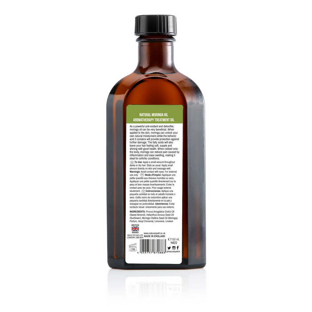 Nature Spell Moringa Oil For Hair & Body | Grocsy