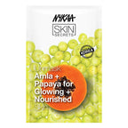 Nykaa Skin Secrets Indian Rituals Amla + Papaya Sheet Mask For Glowing & Nourished Skin | Grocsy
