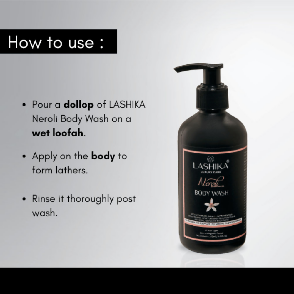 Lashika Neroli Body Wash | Grocsy