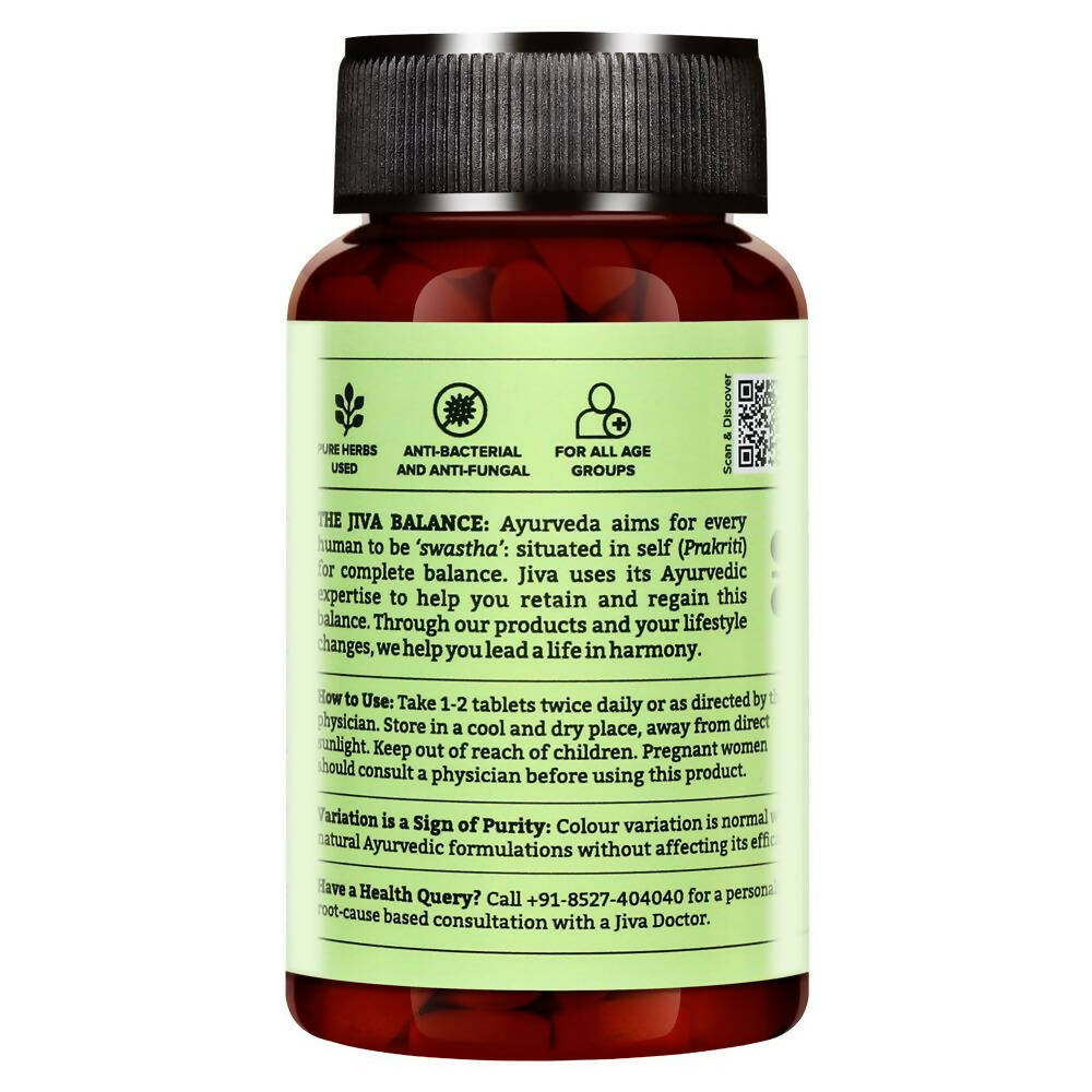 Jiva Ayurveda Neem Tablets | Grocsy