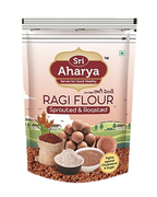 Sri Aharya Ragi Flour - Sprouted & Roasted | Grocsy