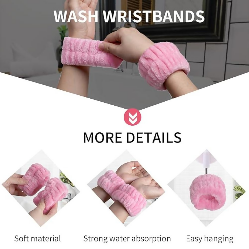 Bronson Professional Face Washing Microfiber Absorbent Hair Band | Grocsy