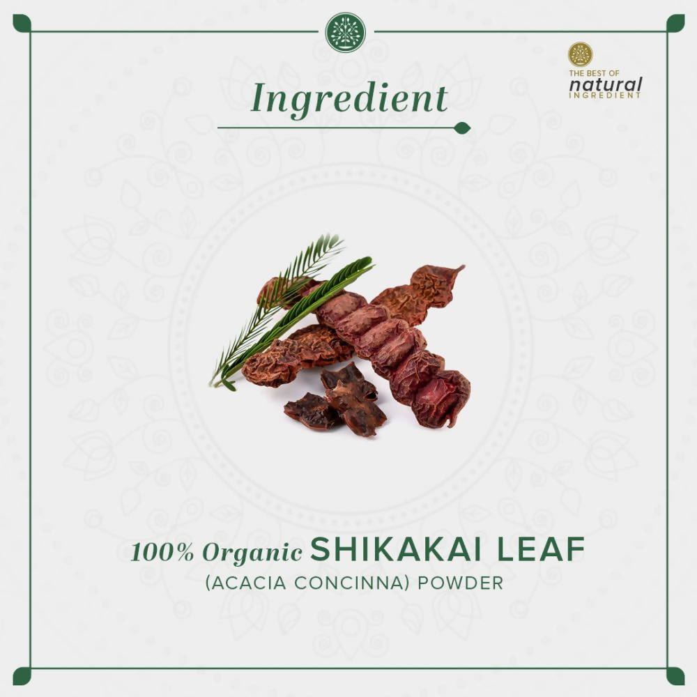 Khadi Natural Organic Shikakai Leaf Powder | Grocsy