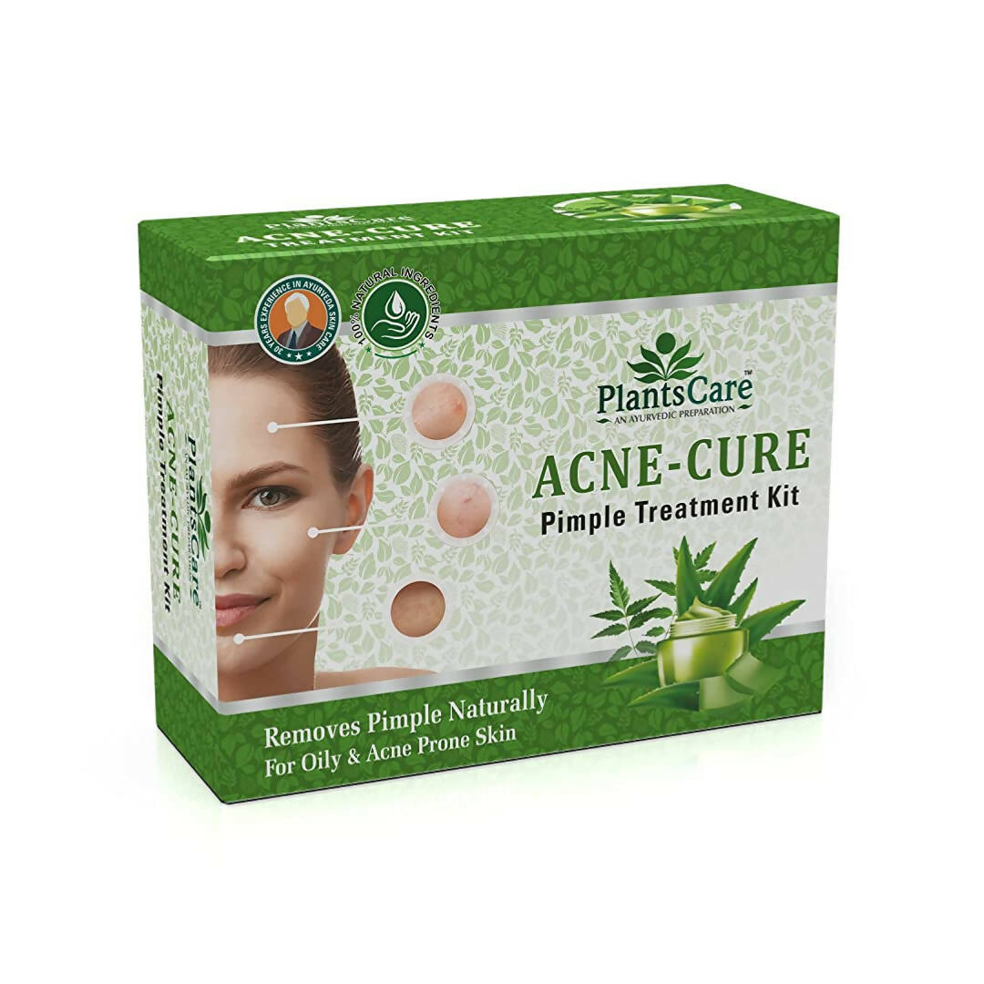 Plants Care Acne Cure Pimple Treatment Kit 140+165ml | Grocsy
