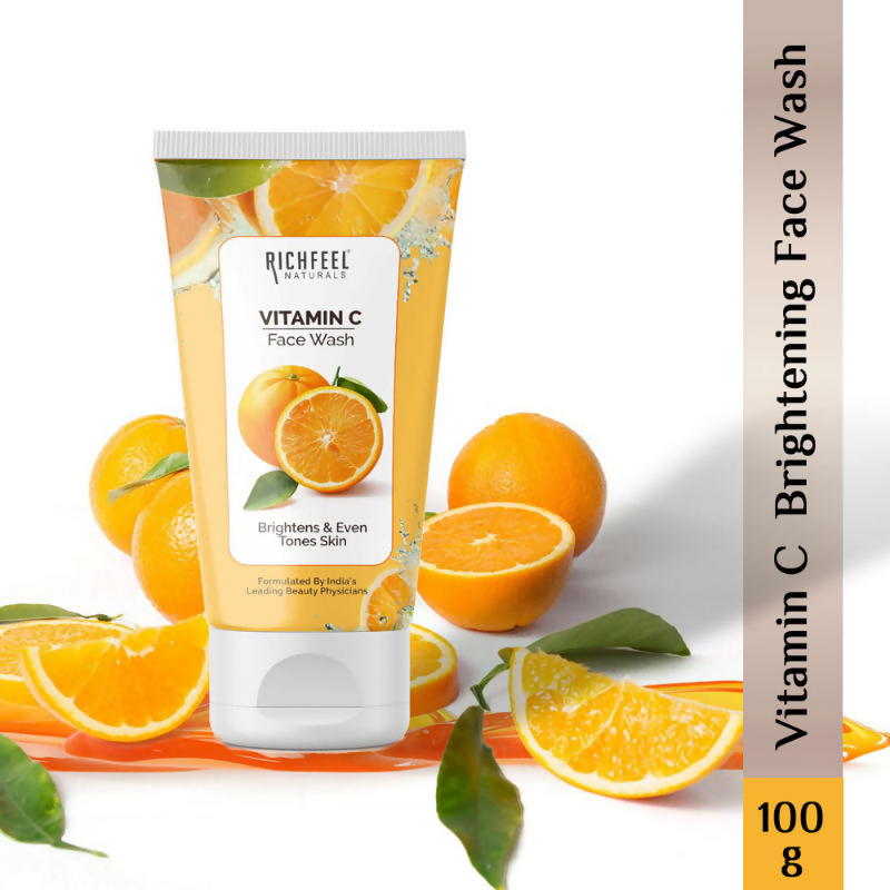 Richfeel Vitamin C Face Wash Glowing & Brightening | Grocsy
