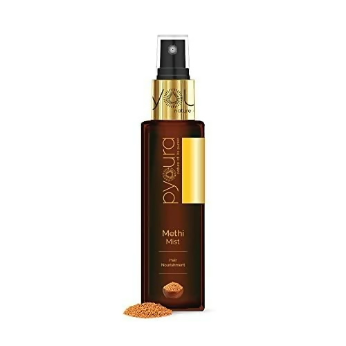 Pyoura Methi Hair Serum Mist Anti-Frizz Non-sticky & Non-greasy Hair Serum For Soft & Shiny Hair | Grocsy