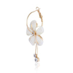 Trendoo Jewelry Gold-Polished Stylish Fancy Party Wear Beige Drops | Grocsy