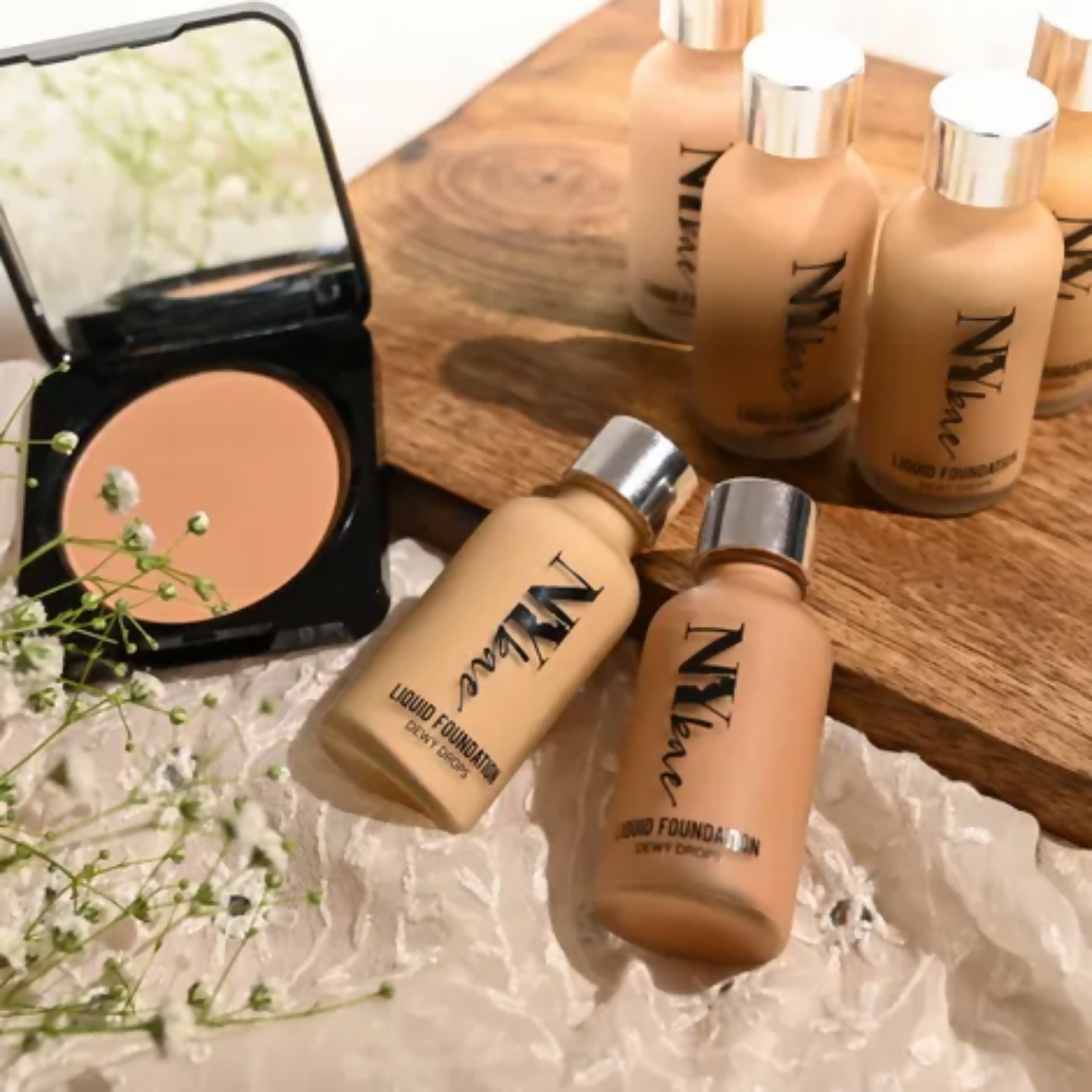 NY Bae Dewy Drops Foundation - Cafe Au Lait 9 | Grocsy