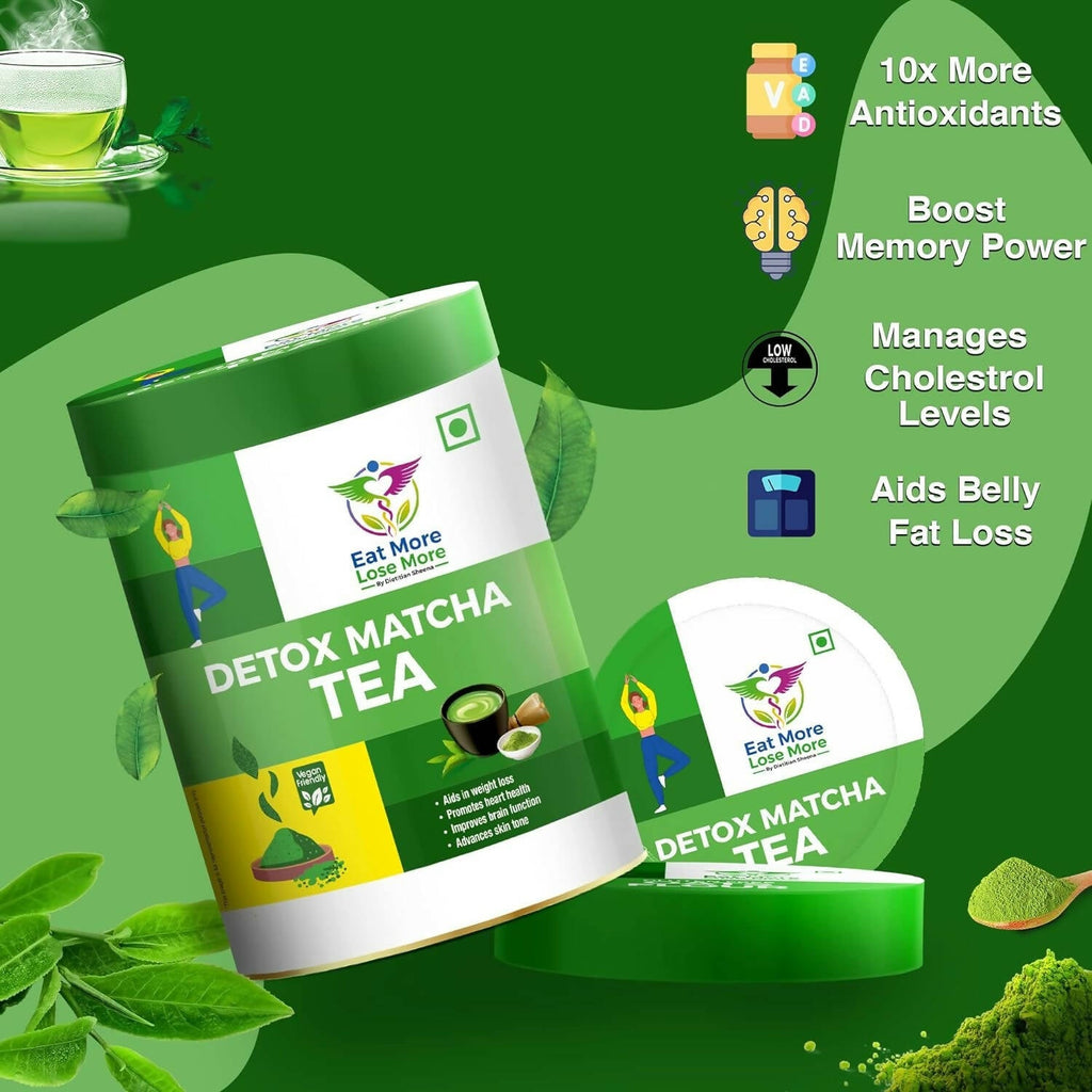 Eat More Lose More Detox Matcha Tea | Grocsy