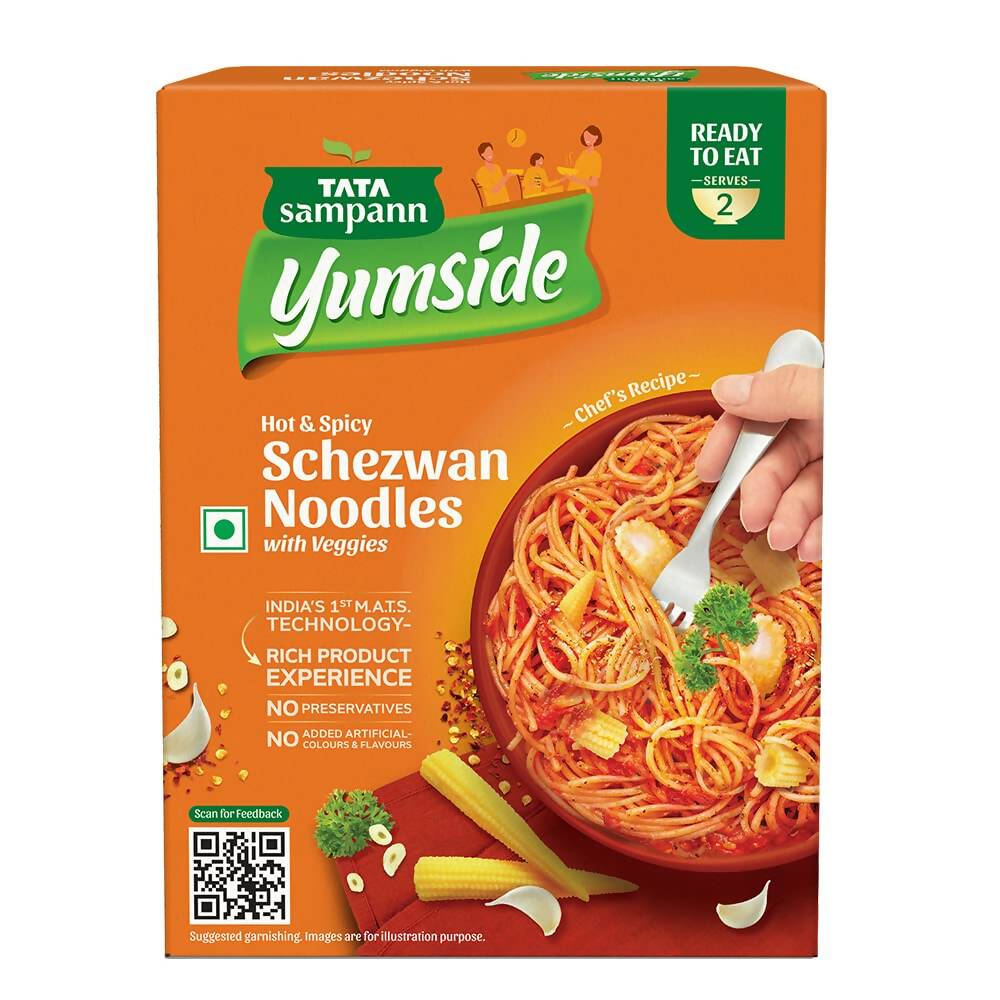 Tata Sampann Yumside Instant Schezwan Veg Noodles | Grocsy