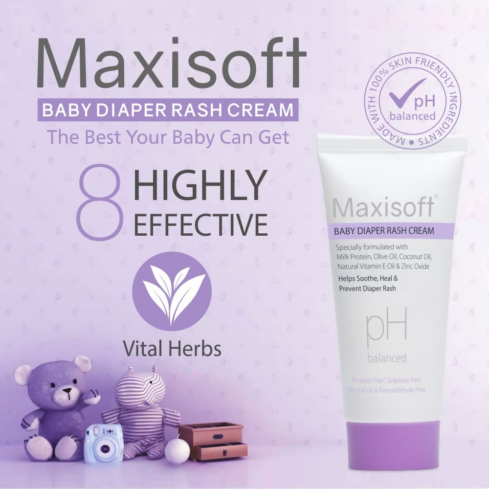 Maxisoft Baby Diaper Rash Cream | Grocsy