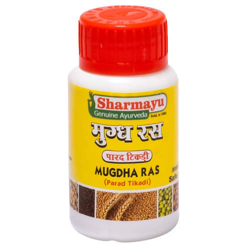 Sharmayu Ayurveda Mugdha Ras Tablets | Grocsy