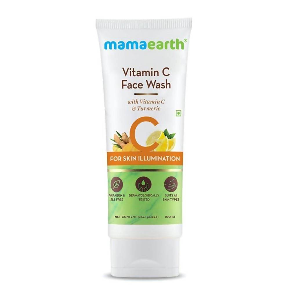 Mamaearth Vitamin C Face Wash & Sleeping Mask For Skin Illumination Combo | Grocsy