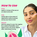 PLIX The Plant Fix 10% Vitamin C Face Serum For Skin Brightening & Even Toned Complexion | Grocsy