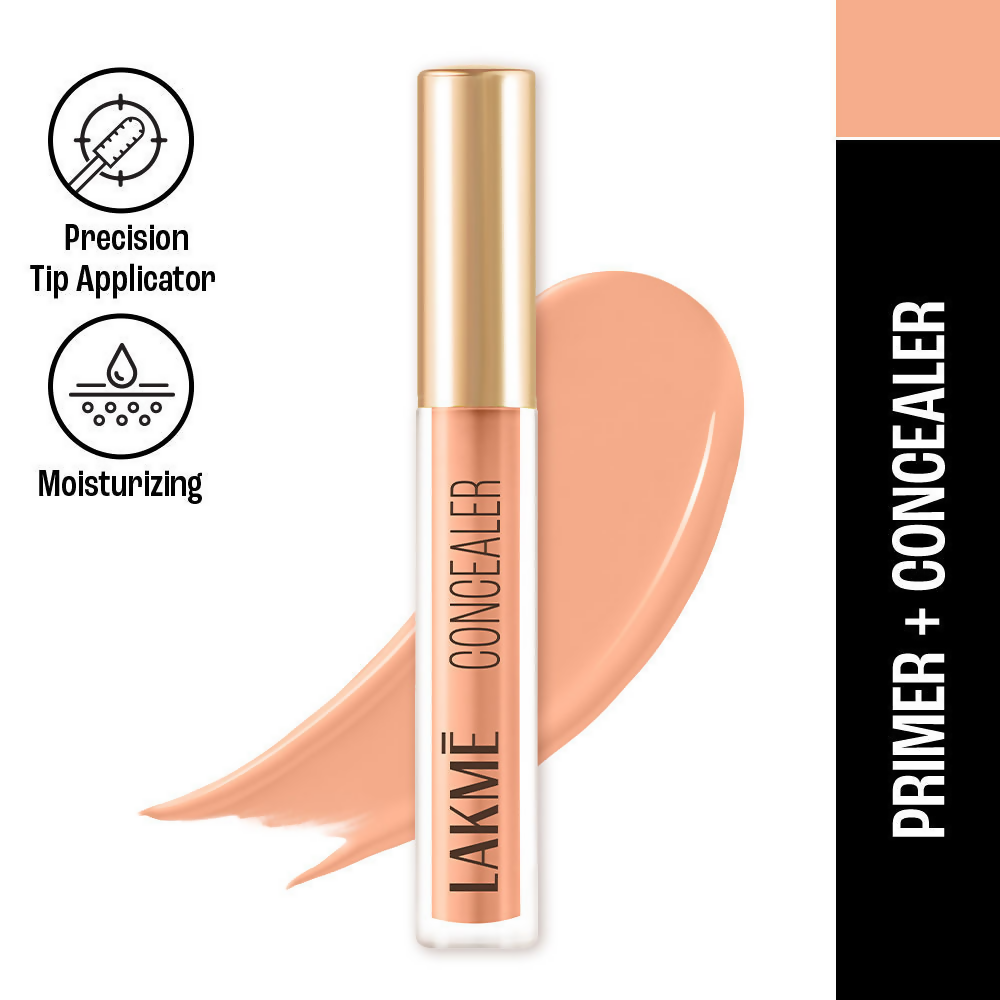 Lakme 9 To 5 Powerplay Priming Concealer Built In Primer - 10 Ivory | Grocsy