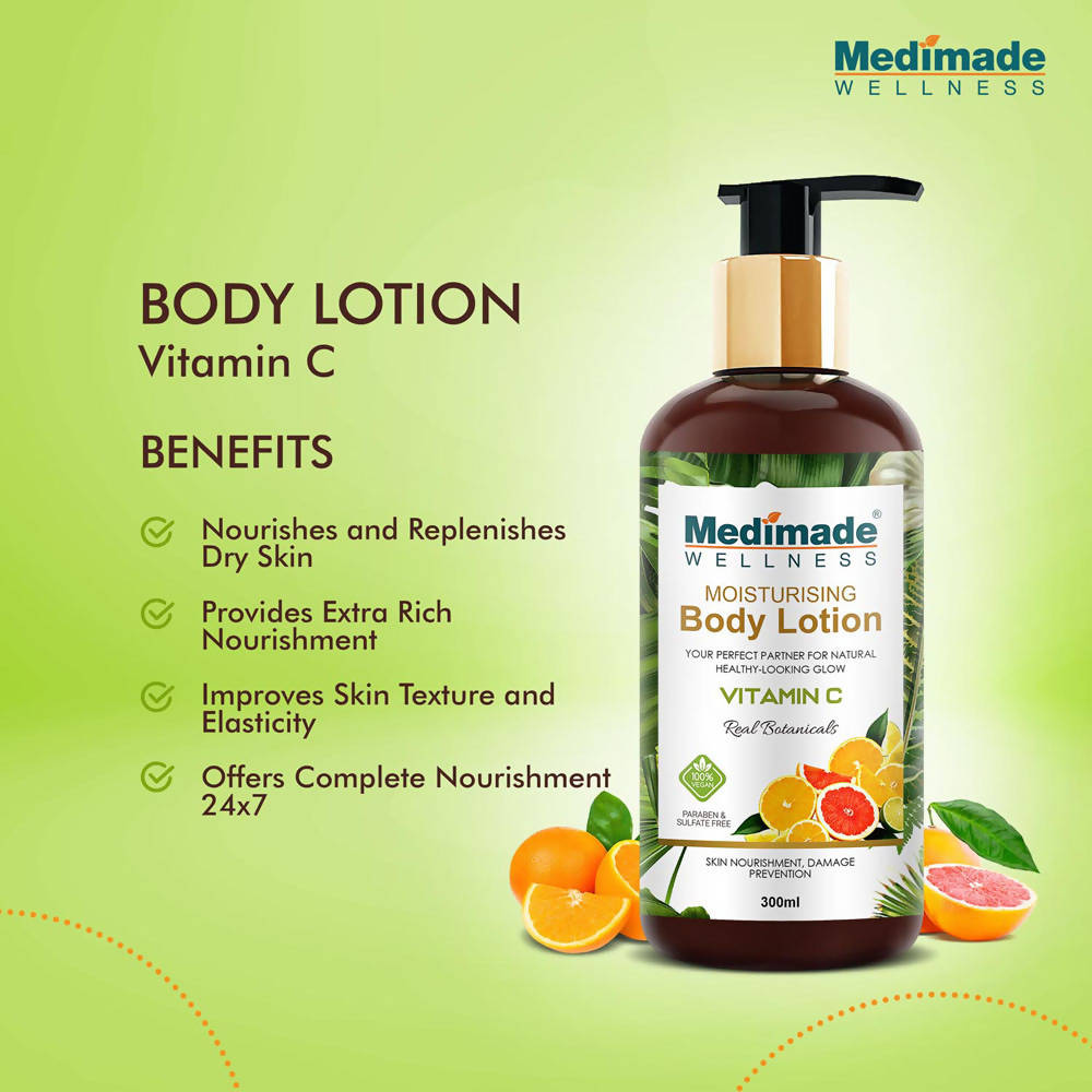 Medimade Wellness Vitamin C Moisturising Body Lotion | Grocsy